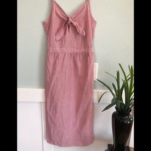 Love Notes rose & white summer dress